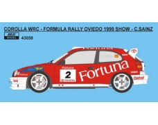 Decal – Toyota Corolla WRC - Formula Rally Oviedo 1999 - C.Sainz
